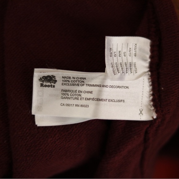 Roots Burgundy Hoodie - Picture 5 of 6